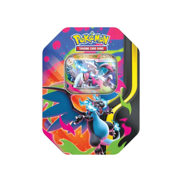 Pokémon 2026 Tin Mega Charizard X/Y (Random Artwork)