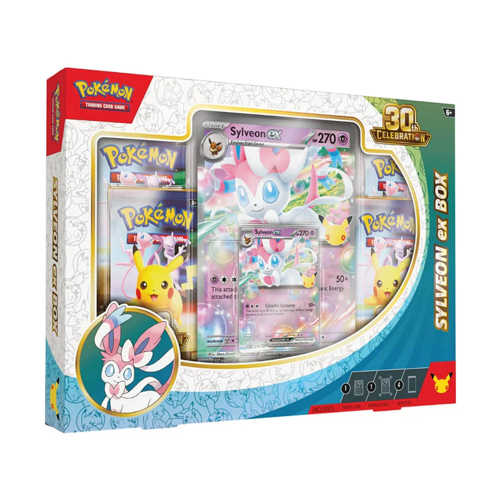 Pokémon TCG: 30th Celebration EX Box (Random Artwork)