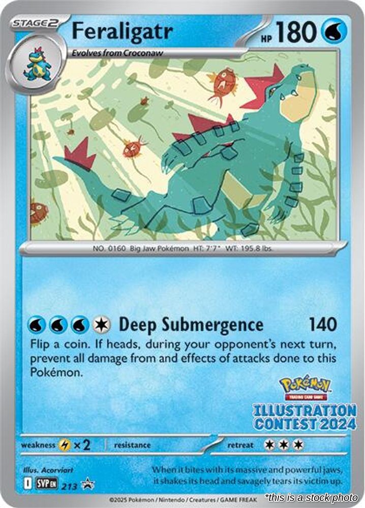 Feraligatr - 213 (Illustration Contest 2024)