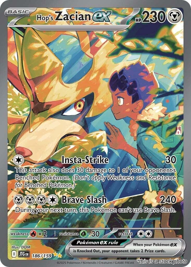 Hop's Zacian ex - 186/159