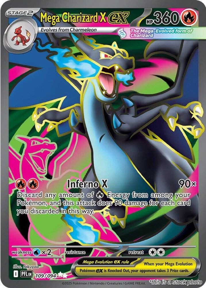 Mega Charizard X ex - 109/094