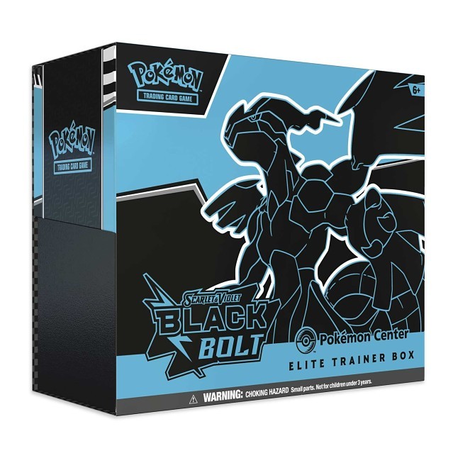 Pokémon Scarlet & Violet Black Bolt Pokémon Center Elite Trainer Box