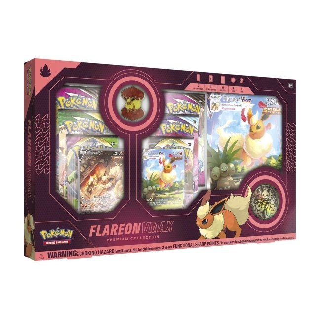 Pokémon TCG: Flareon VMAX Premium Collection