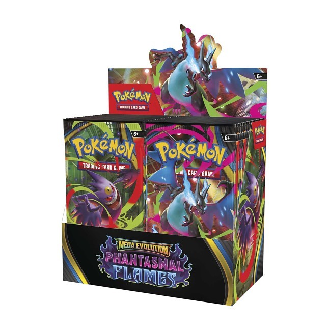 Pokémon Mega Evolution Phantasmal Flames Booster Box
