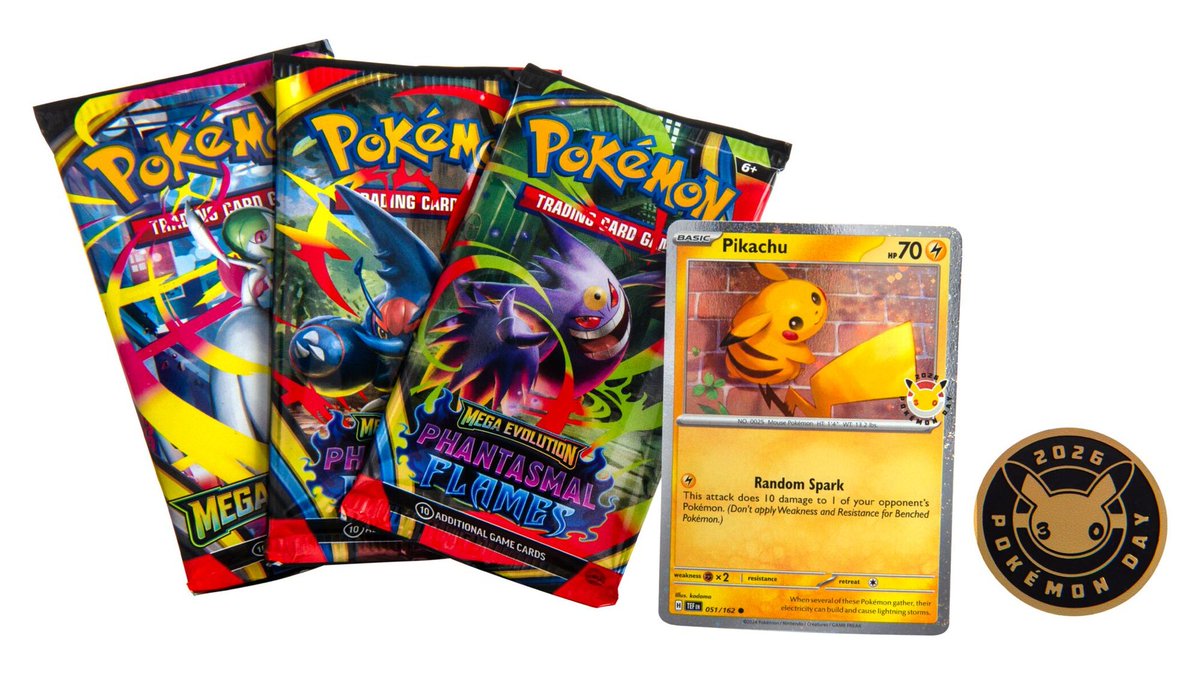 Pokémon Day 2026 Collection Box Set (3 Packs + Promo)