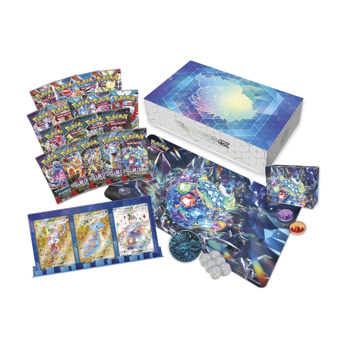 Collection Ultra-Premium Pokémon Écarlate et Violet Terapagos-ex