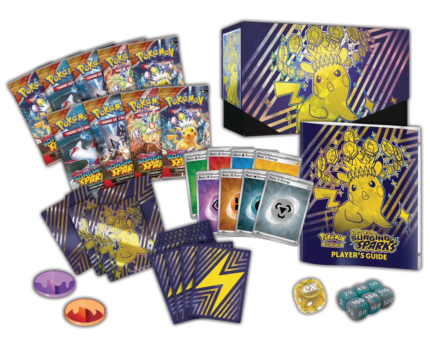 Pokemon Scarlet & Violet Surging Sparks Elite Trainer Box