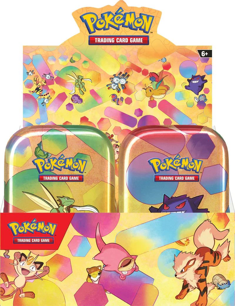 Pokemon Scarlet & Violet 151 Mini Tin Display