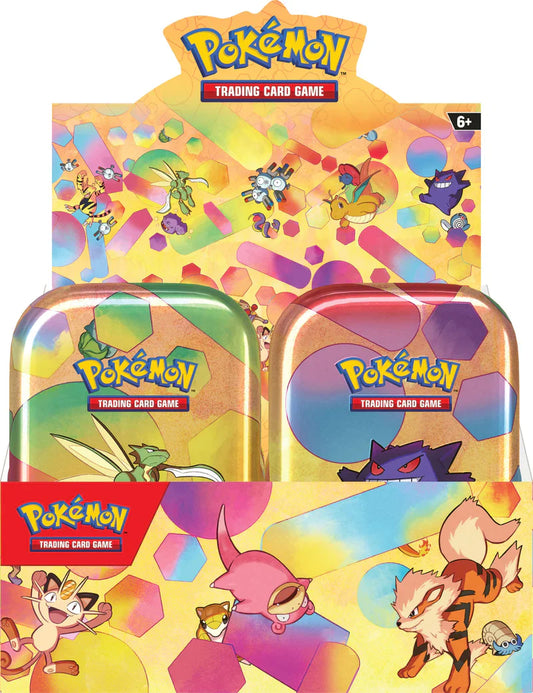 Pokemon Scarlet & Violet 151 Mini Tin Display