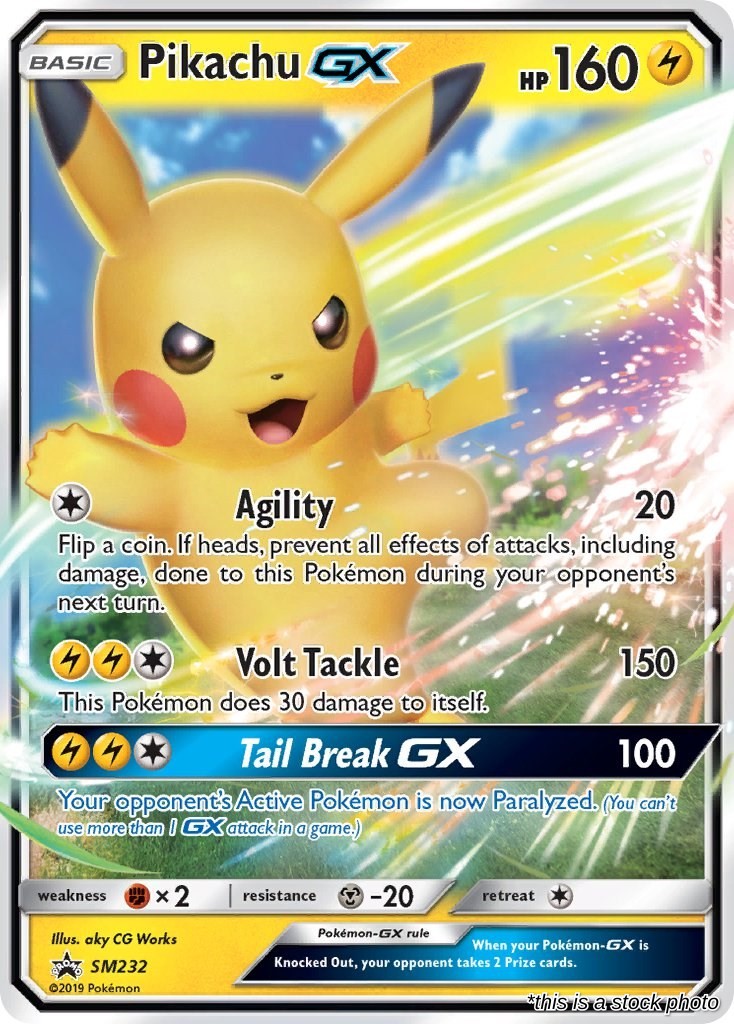 Pikachu GX - SM232