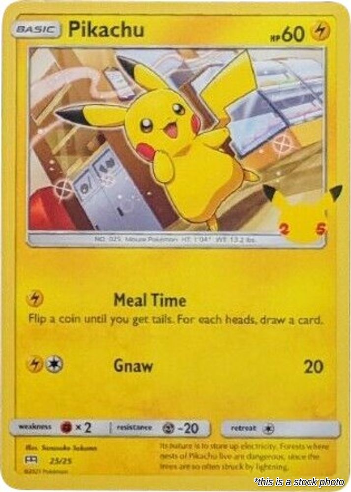 Pikachu - 25/25