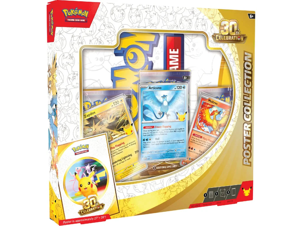 Pokémon TCG: 30th Celebration Poster Collection