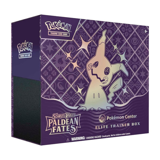 Pokémon Scarlet & Violet Paldean Fates Elite Trainer Box (Pokemon Center)
