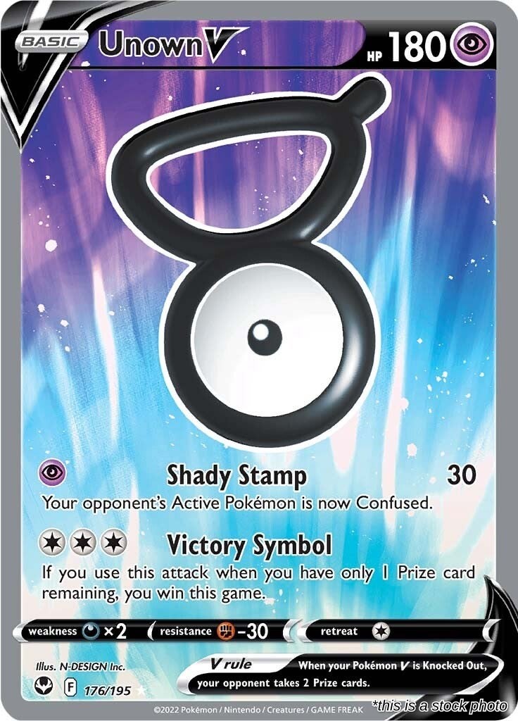 Unown V (Full Art)