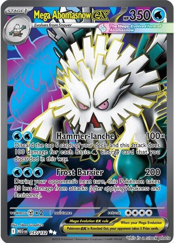 Mega Abomasnow ex - 157/132