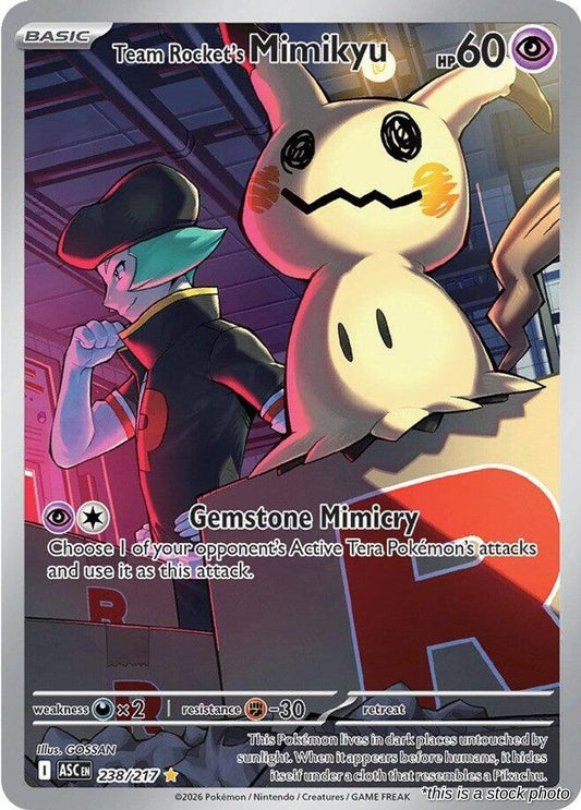 Team Rocket's Mimikyu - 238/217