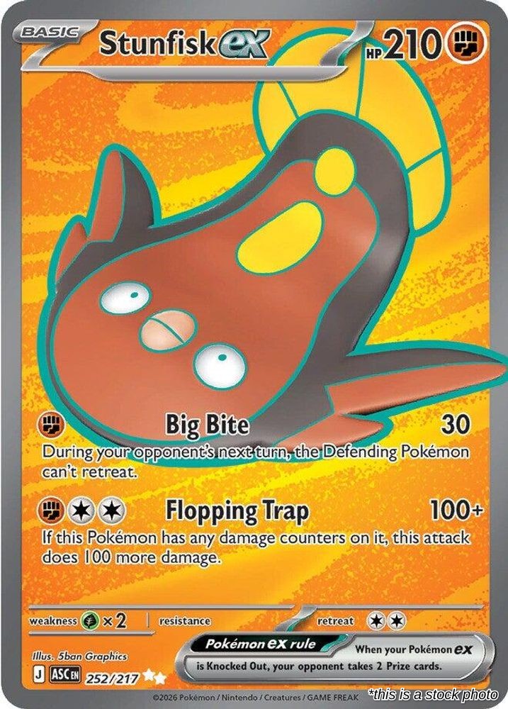 Stunfisk ex - 252/217