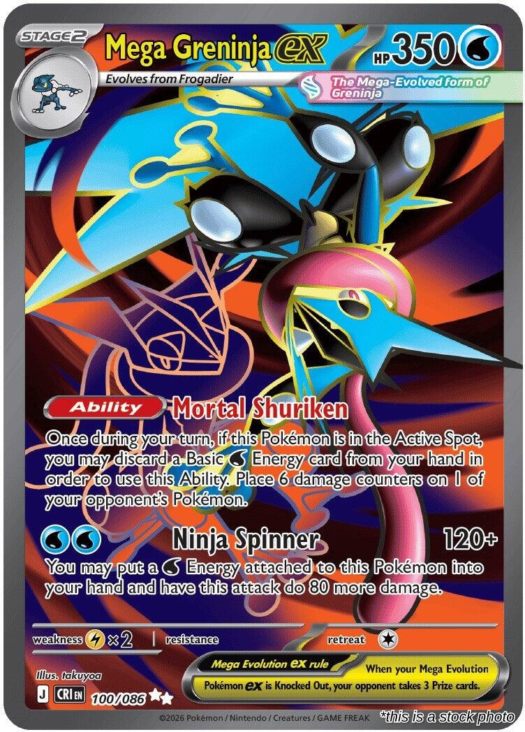 Mega Greninja ex - 100/086