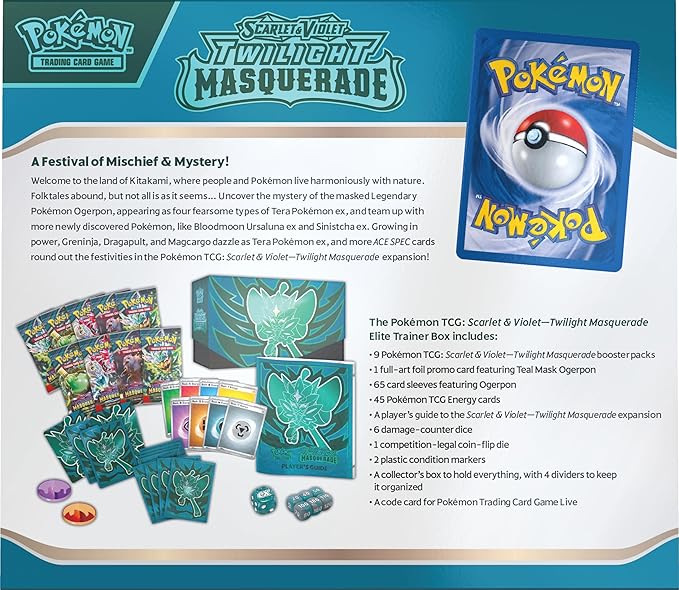 Pokemon Twilight Masquerade Elite Trainer Box