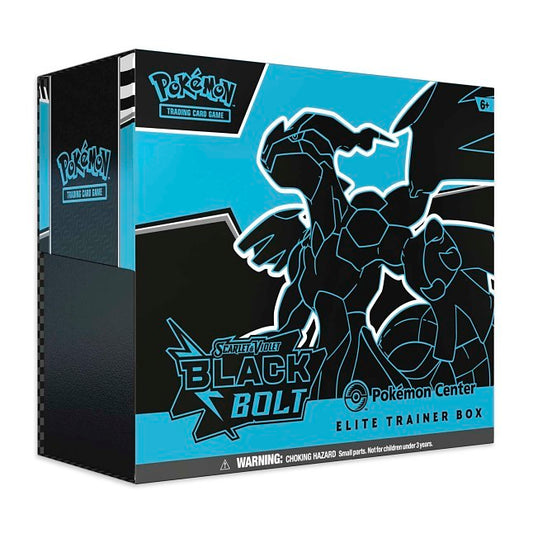 Pokémon Scarlet & Violet Black Bolt Pokémon Center Elite Trainer Box
