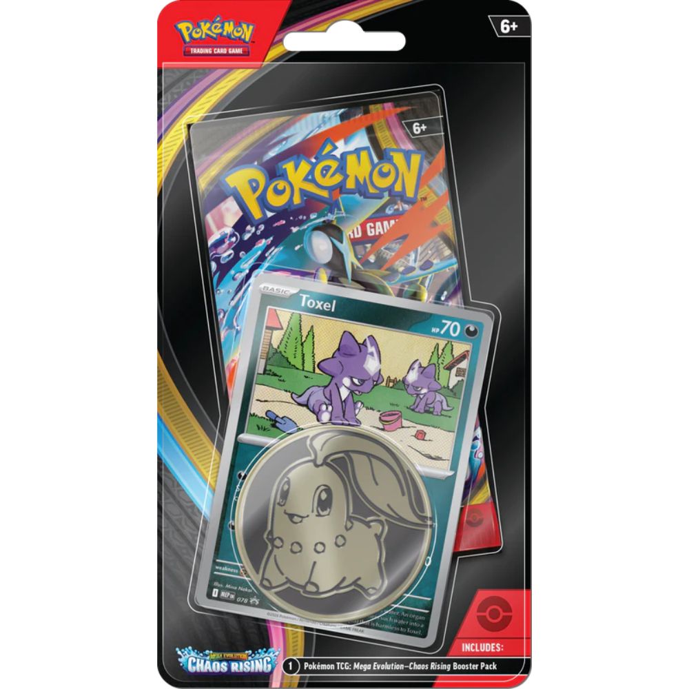 Pokémon Mega Evolution Chaos Rising Checklane Booster