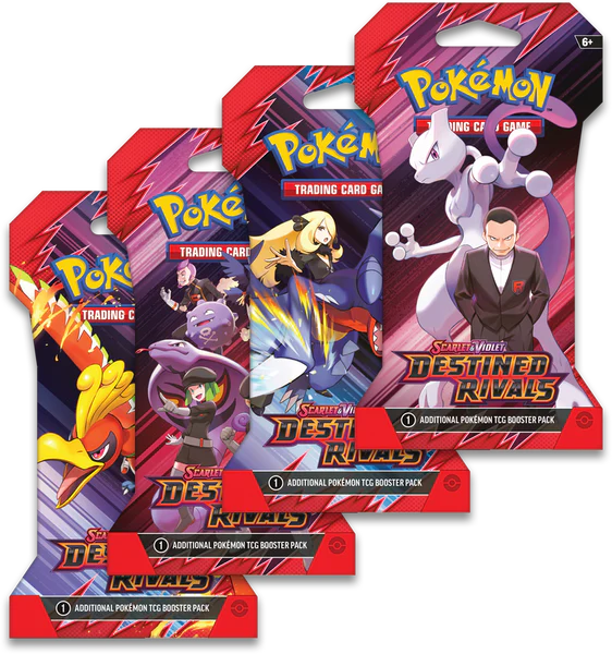 pokemon scarlet violet destined rivals booster box Destined Rivals Sleeved Booster