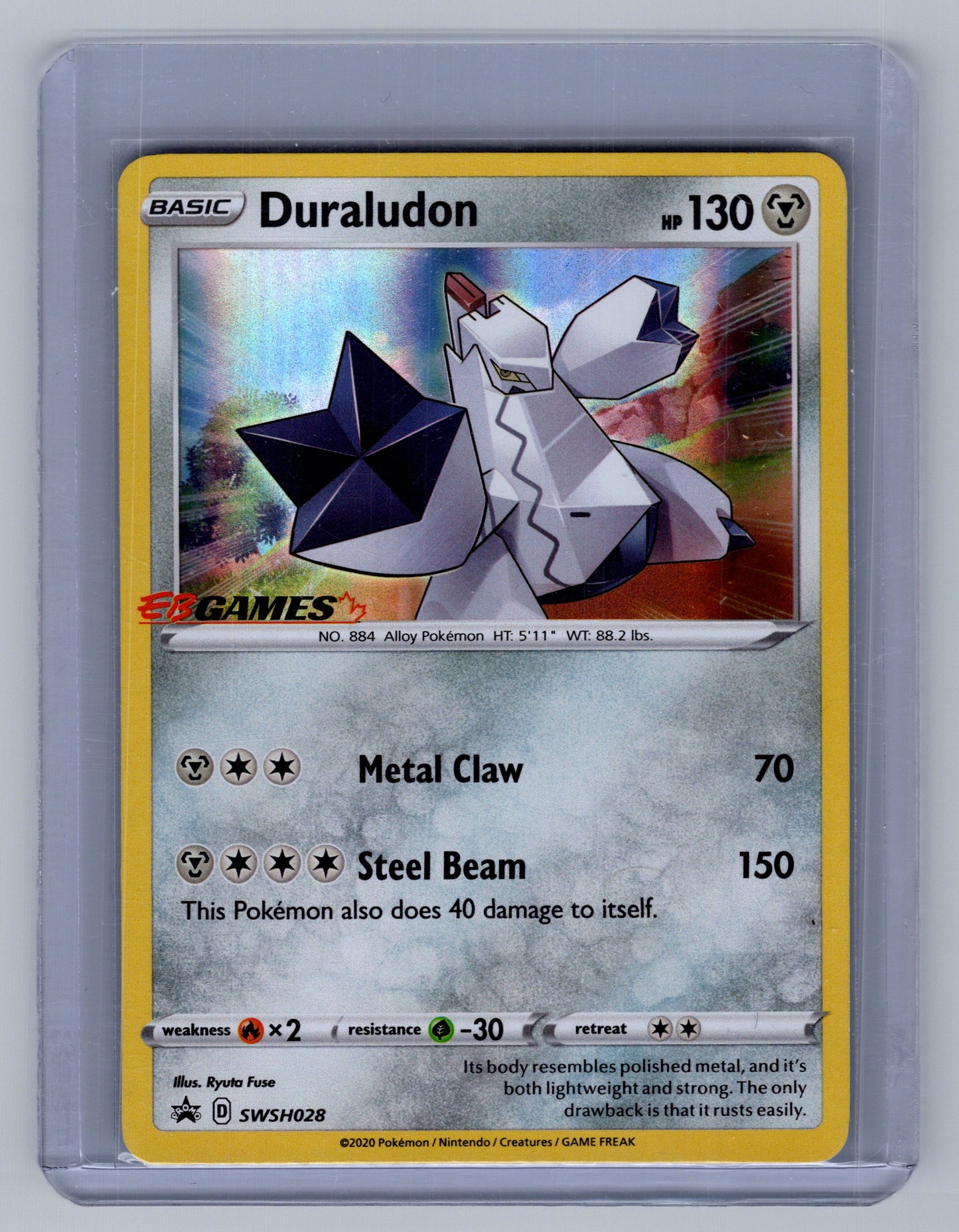 Duraludon - SWSH028 (EB Games Exclusive) - Miscellaneous Cards & Products [MCAP - SWSH028] Promo ENG-02