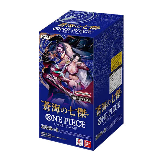 Japanese One Piece OP-14 The Azure Sea's Seven Booster Box