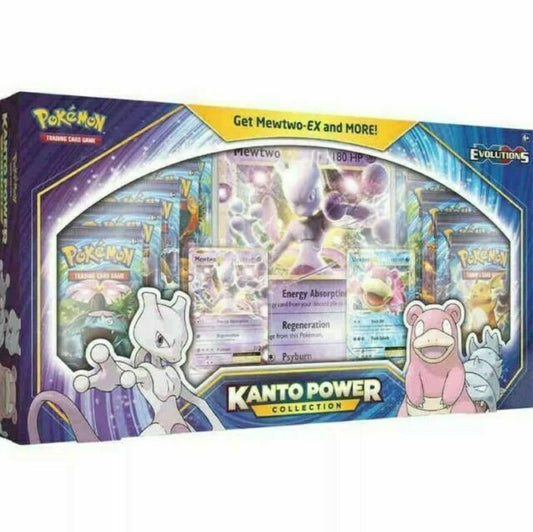 Pokemon Evolutions Kanto Power Mewtwo & Slowbro EX