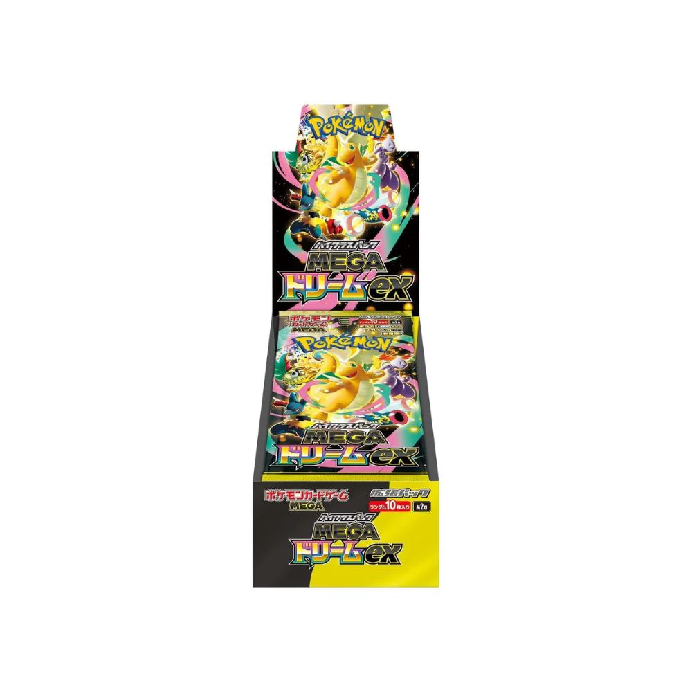 Japanese Pokémon Mega Dream ex Booster Box M2a