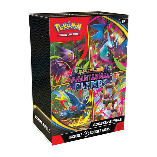 Pokémon Mega Evolution Phantasmal Flames Booster Bundle