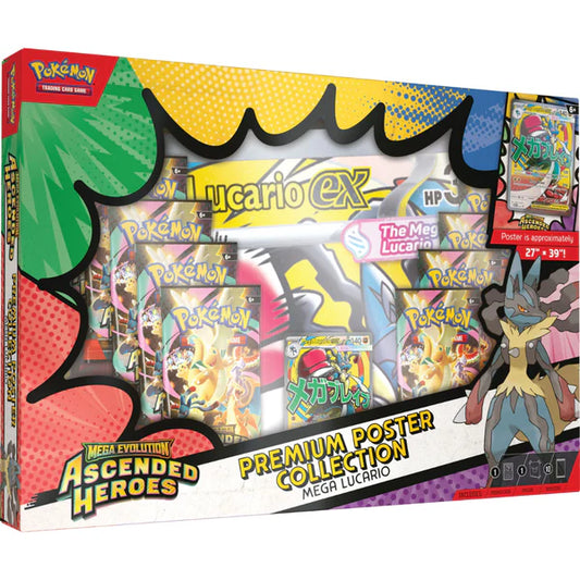 Pokémon Mega Evolution: Ascended Heroes Premium Poster Collection (Random Artwork)