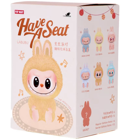 Pop Mart The Monsters Have A Seat Labubu Blind Box