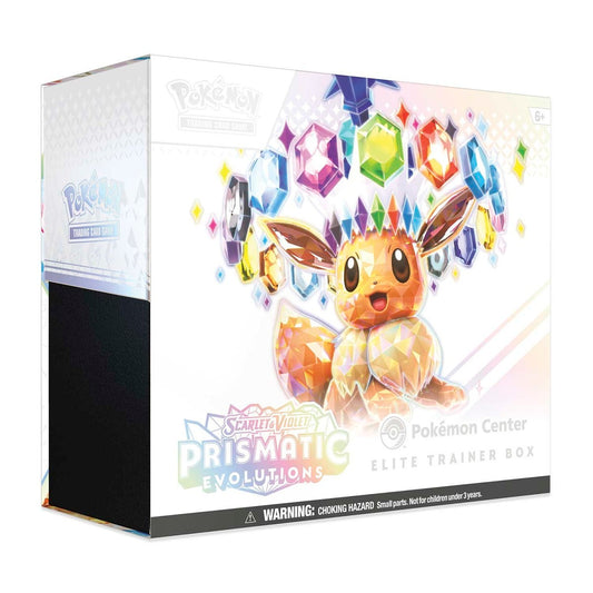 Pokemon Scarlet & Violet Prismatic Evolution Elite Trainer Box (Pokemon Center Exclusive)