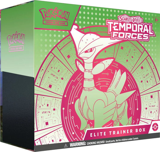 Coffret Dresseur d'élite Pokémon Écarlate et Violet Forces Temporelles - Ire-Foudre
