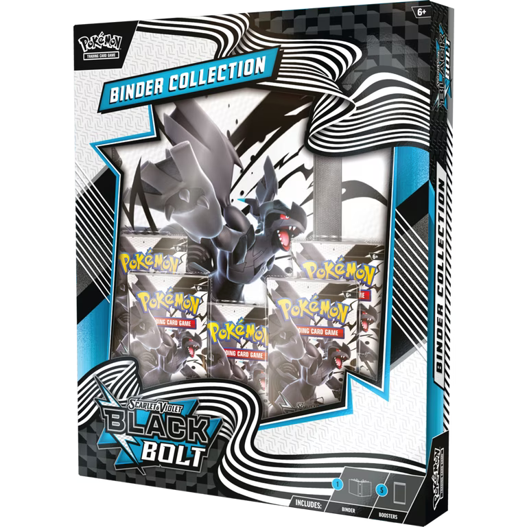 Pokemon Scarlet & Violet Black Bolt Binder Collection