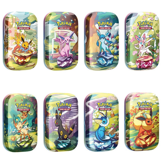 Pokémon Prismatic Evolutions Mini Tin (Random Artwork)