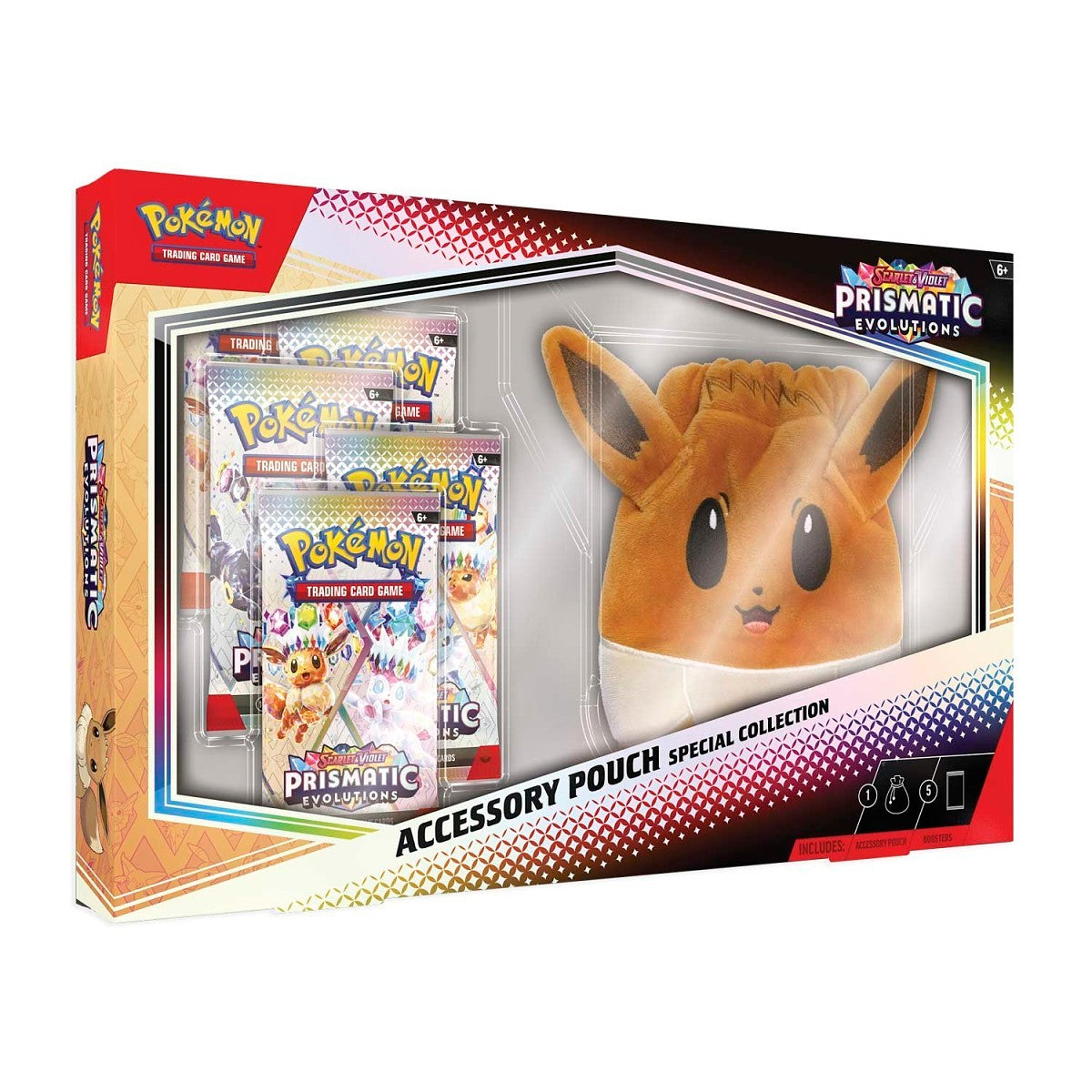Pokémon Prismatic Evolution Accessory Pouch Special Collection