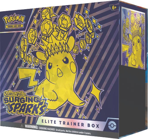 Pokemon Scarlet & Violet Surging Sparks Elite Trainer Box