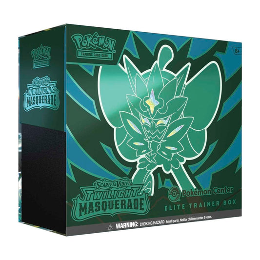 Coffret Dresseur d'élite Mascarade Crépusculaire Pokémon Écarlate et Violet (Exclusivité Pokémon Center)