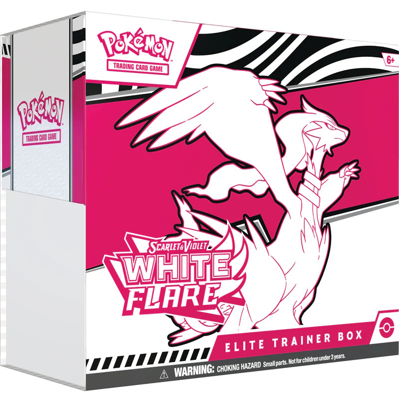 Pokemon Scarlet & Violet White Flare Elite Trainer Box